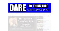 Desktop Screenshot of daretothinkfree.com