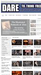 Mobile Screenshot of daretothinkfree.com